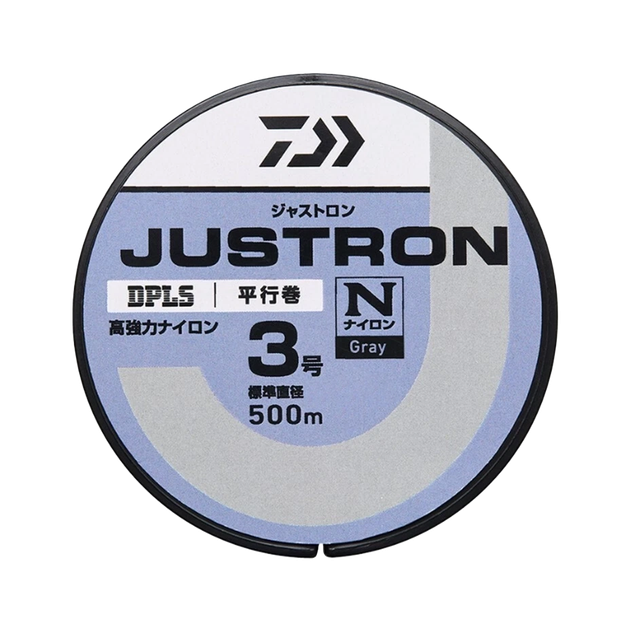 Леска Daiwa Justron 500м Gray #4 0.330мм - изображение 2