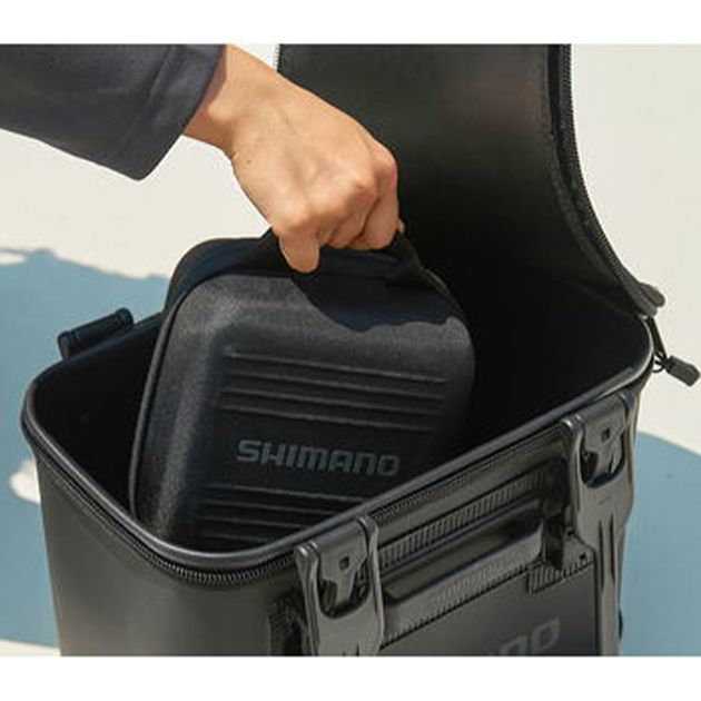 Чохол для котушки Shimano Sephia Hard Reel Guard BP‑231X Black L - зображення 4