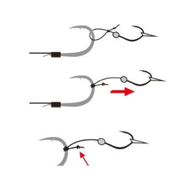 Асист Gamakatsu Drop-in Support Hook 42-615(5шт)01 Shirasu - зображення 2
