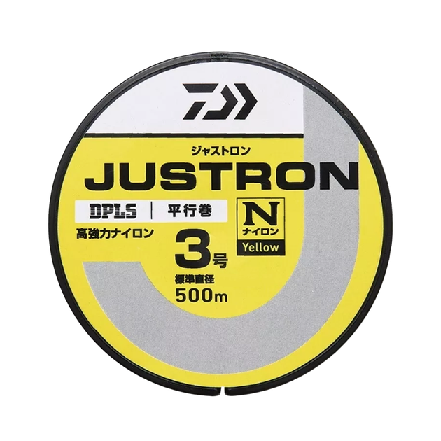 Волосінь Daiwa Justron 500м Yellow #4 0.330мм - Фото 2 Волосінь Daiwa Justron 500м Yellow #4 0.330мм - зображення 2