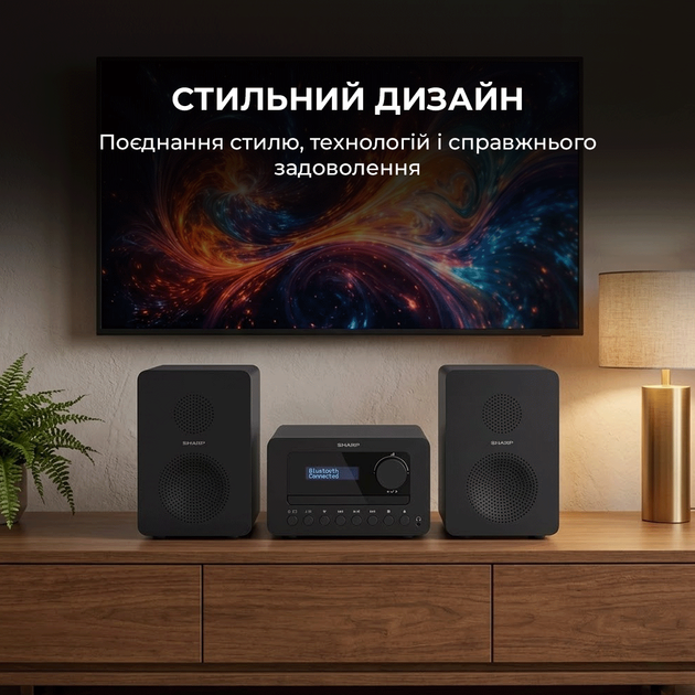 Музыкальный центр Sharp XL-B514(BK) Black - изображение 5