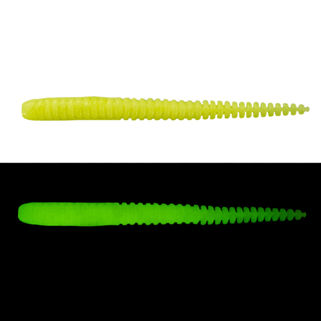 Силикон Jackall Mellow Ring 2.5"(8шт) Glow Chart - Фото 1 Силикон Jackall Mellow Ring 2.5"(8шт) Glow Chart - изображение 1