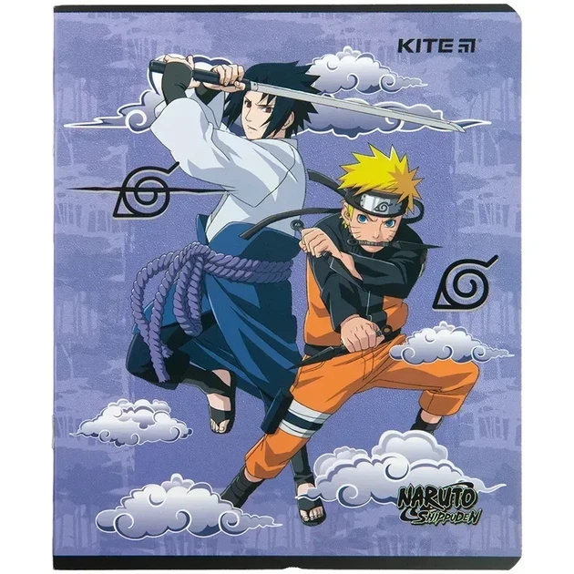 Зошит шкільний Kite Naruto NR23-239, 24 аркуша, лінія - Фото 3 Зошит шкільний Kite Naruto NR23-239, 24 аркуша, лінія - изображение 3