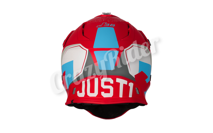 Шлем (кроссовый) Just1 J38 Korner Blue Red XL - изображение 2