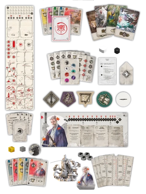Настольная игра Ведьмак. Путь предназначения. Ронин (The Witcher: Path Of Destiny - Ronin) укр. - изображение 2