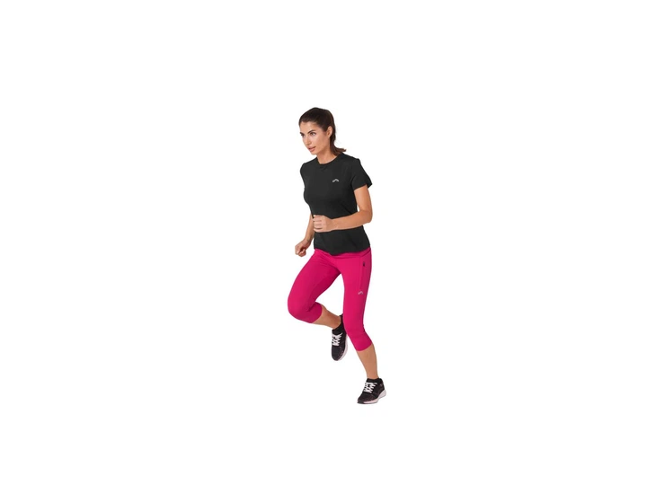 Спортивные леггинсы капри-бриджи для женщины Crivit LYCRA® 473234 L Розовый - изображение 2