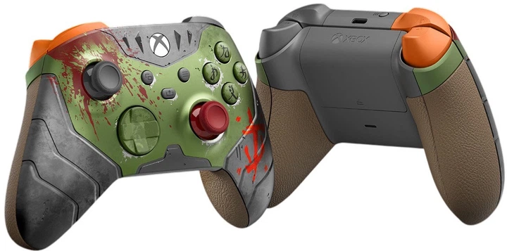 Бездротовий геймпад Microsoft Xbox Wireless Controller Doom Limited Edition (196388431656) - зображення 4