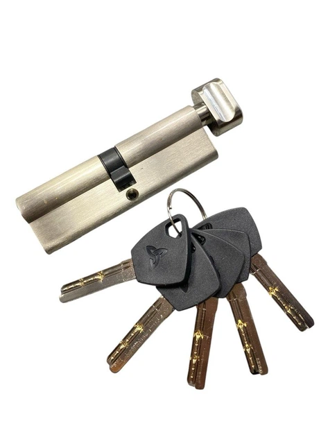 Латунный цилиндр Kedr BRASS M 90 ZCN (45*45T) brass key - изображение 2