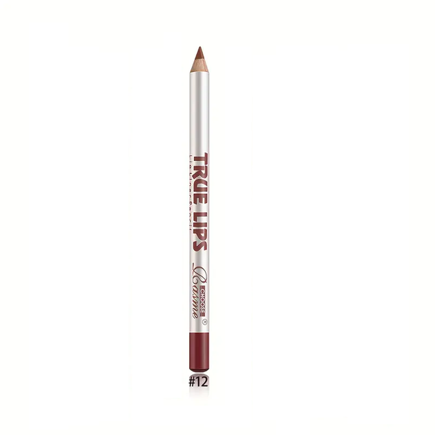 Карандаш для губ True Lips №12 Cafe au Lait — Кофе с молоком | Водостойкий, матовый, стойкий - Фото 1 Карандаш для губ True Lips №12 Cafe au Lait — Кофе с молоком | Водостойкий, матовый, стойкий - изображение 1