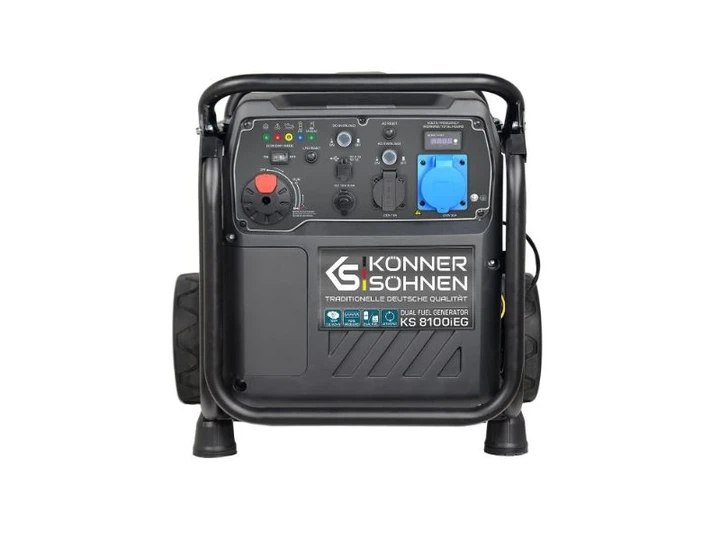 Інверторний комбінований генератор газ-бензин Konner&Sohnen KS 8100iEG - зображення 2