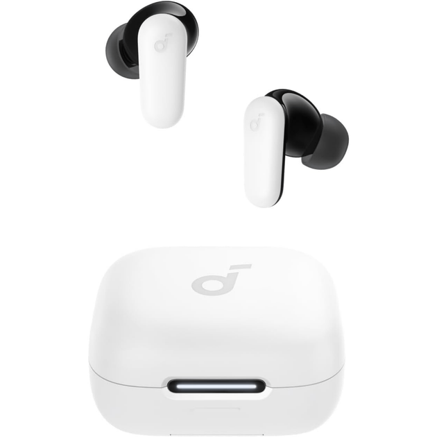 Бездротові навушники Anker Soundcore P30i з активним шумозаглушенням ANC, Bluetooth 5.3, 45 год роботи, 4 мікрофони AI, швидка зарядка White - Фото 1 Бездротові навушники Anker Soundcore P30i з активним шумозаглушенням ANC, Bluetooth 5.3, 45 год роботи, 4 мікрофони AI, швидка зарядка White - изображение 1