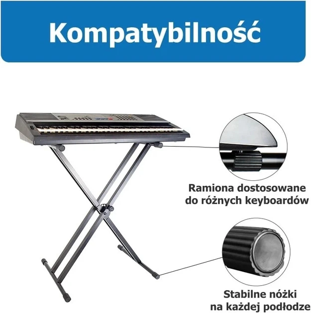 Statyw keyboardowy SSQ KS2 (SS-1930) - obraz 2