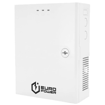Джерело безперебійного живлення EuroPower EP-UPS-1203(P) 12В 3А підтримкою акумулятора 12В 7А·ч Білий - Фото 1 Джерело безперебійного живлення EuroPower EP-UPS-1203(P) 12В 3А підтримкою акумулятора 12В 7А·ч Білий - изображение 1