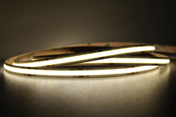 Світлодіодна стрічка MW Lighting UQS-COB-8W-NW-12V-50m - зображення 2