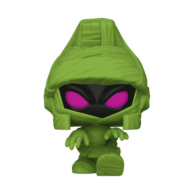 Фигурка Марвин Марсианин в костюме мумии — Funko Pop! LOONEY TUNES: HALLOWEEN — MARVIN THE MARTIAN IN MUMMY COSTUME #1674 - Фото 2 Фигурка Марвин Марсианин в костюме мумии — Funko Pop! LOONEY TUNES: HALLOWEEN — MARVIN THE MARTIAN IN MUMMY COSTUME #1674 - изображение 2