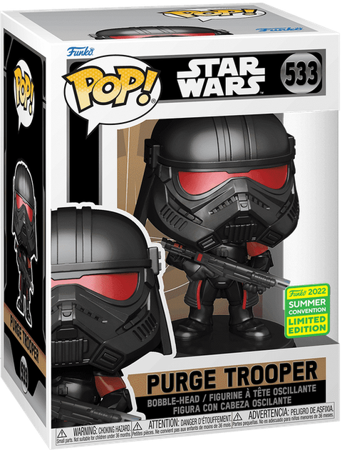 Фигурка Штурмовик-чистильщик — Funko Pop! STAR WARS: OBI-WAN KENOBI — PURGE TROOPER #533 - Фото 1 Фигурка Штурмовик-чистильщик — Funko Pop! STAR WARS: OBI-WAN KENOBI — PURGE TROOPER #533 - изображение 1