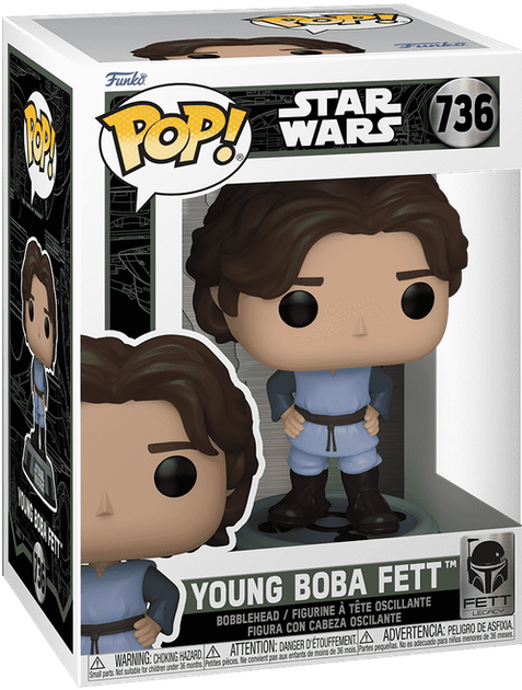 Фігурка Юний Боба Фетт — Funko Pop! STAR WARS: ATTACK OF THE CLONES — YOUNG BOBA FETT #736 - Фото 1 Фігурка Юний Боба Фетт — Funko Pop! STAR WARS: ATTACK OF THE CLONES — YOUNG BOBA FETT #736 - зображення 1
