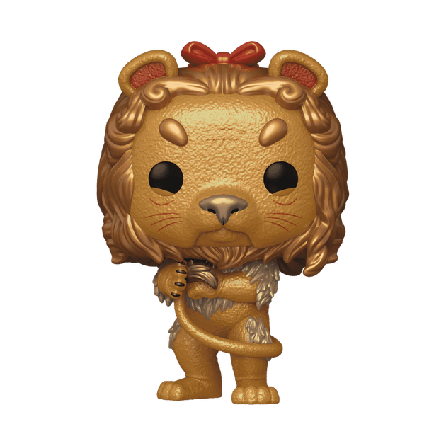 Фигурка Трусливый Лев — Funko Pop! MOVIES: THE WIZARD OF OZ (85TH ANNIVERSARY) — COWARDLY LION #1515 CHASE - изображение 2
