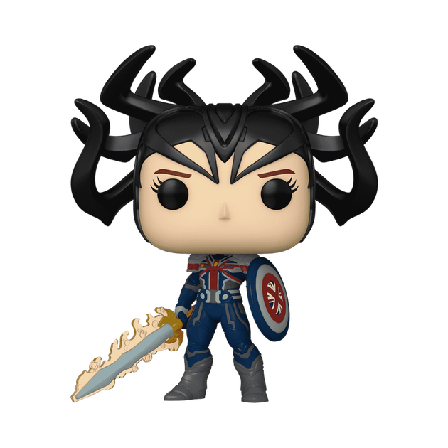 Фигурка Бесконечная Капитан Картер — Funko Pop! MARVEL: AVENGERS ASSEMBLE — INFINITY CAPTAIN CARTER #1464 - изображение 2