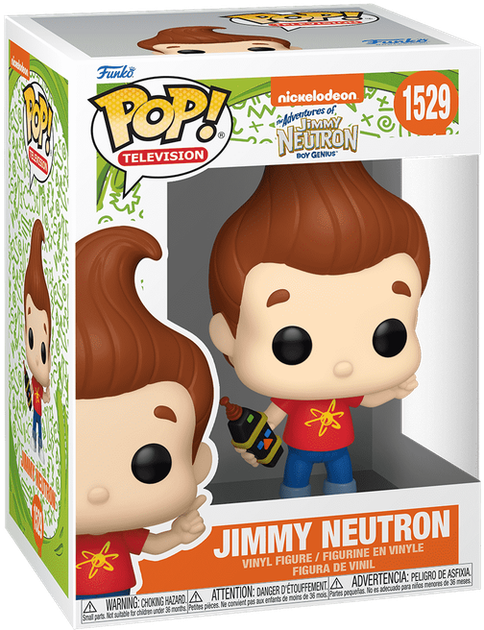 Фігурка Джиммі Нейтрон — Funko Pop! NICKELODEON: JIMMY NEUTRON #1529 - Фото 1 Фігурка Джиммі Нейтрон — Funko Pop! NICKELODEON: JIMMY NEUTRON #1529 - зображення 1