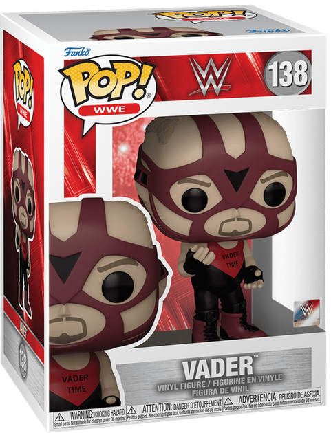Фигурка Вейдер — Funko Pop! WWE: LEGENDS — VADER #138 - Фото 1 Фигурка Вейдер — Funko Pop! WWE: LEGENDS — VADER #138 - изображение 1