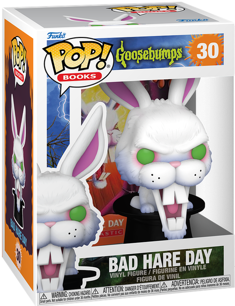 Фигурка Плохой день кролика — Funko Pop! BOOKS: GOOSEBUMPS — BAD HARE DAY #30 - Фото 1 Фигурка Плохой день кролика — Funko Pop! BOOKS: GOOSEBUMPS — BAD HARE DAY #30 - изображение 1