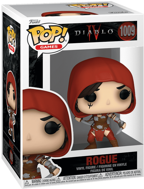Фігурка Розбійниця з кинжалами — Funko Pop! GAMES: DIABLO IV — ROGUE WITH DAGGERS #1009 - Фото 1 Фігурка Розбійниця з кинжалами — Funko Pop! GAMES: DIABLO IV — ROGUE WITH DAGGERS #1009 - зображення 1