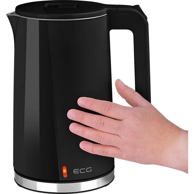 Електрочайник ECG RK 1702 Safe to Touch Black - Фото 2 Електрочайник ECG RK 1702 Safe to Touch Black - изображение 2
