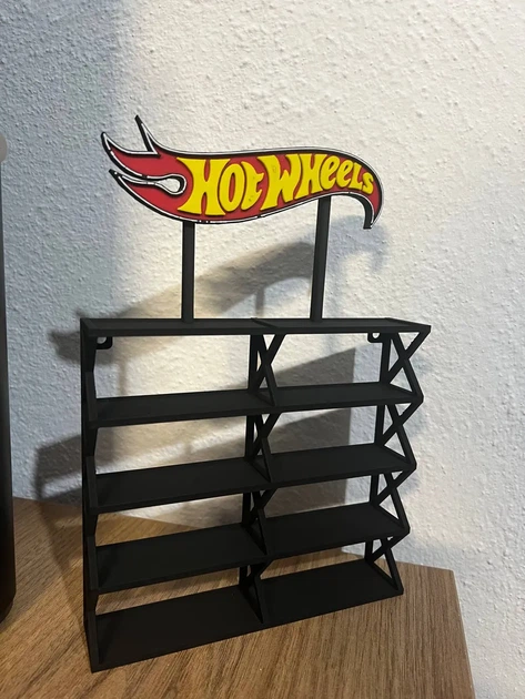 Настільний стелаж-органайзер для машинок Hot Wheels. Aivory - изображение 2