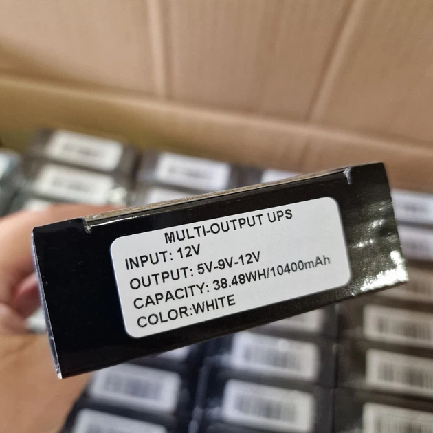 Джерело безперебійного живлення для роутера 10400Mah, USB виходи, DC 5V, 9V, 12V. ДБЖ для Роутерів + БЛОК ЖИВЛЕННЯ - зображення 14