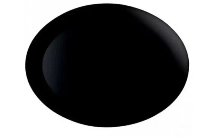 Блюдо овальное Luminarc стеклокерамика Diwali Black 33 см (P0866) - Фото 1 Блюдо овальное Luminarc стеклокерамика Diwali Black 33 см (P0866) - изображение 1