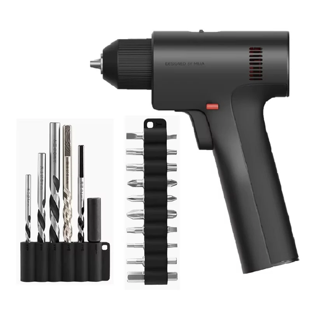 Дрель-шуруповерт аккумуляторный Xiaomi Mijia Brushless Drill 2 бесщеточный 50 Нм USB-C с подсветкой черный - Фото 6 Дрель-шуруповерт аккумуляторный Xiaomi Mijia Brushless Drill 2 бесщеточный 50 Нм USB-C с подсветкой черный - изображение 6