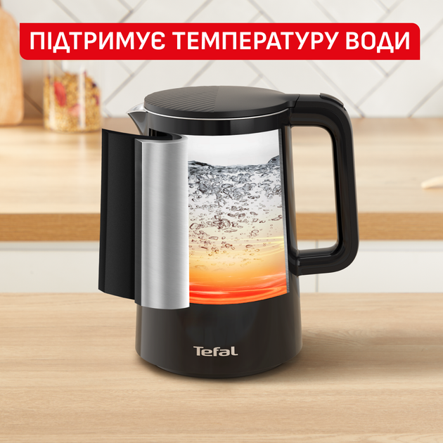 Электрочайник Tefal Thermo Protect Control KO6518E0 black - изображение 3