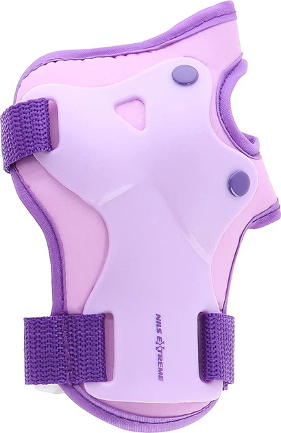 Zestaw ochraniaczy Nils Extreme H704 Rozmiar S Fioletowy (5907695594683) - obraz 5