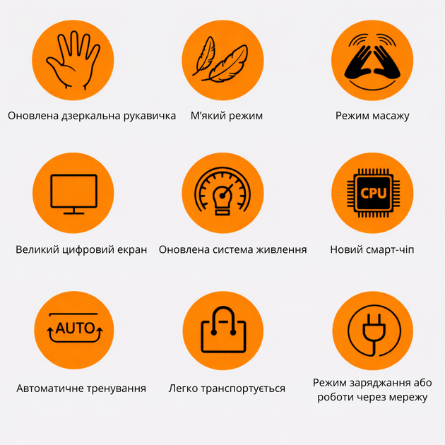 Перчатка для реабилитации с аккумулятором, робот-перчатка, робот-тренажер для руки и пальцев с зеркальной перчаткой, Права S - изображение 6