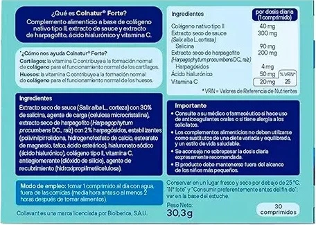 Suplement diety Colnatur Forte 30 tabletek (8426594107635) - obraz 2