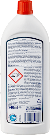 Гель для чищення духовок, грилів, протвиней Denkmit Backofen- und Grillreiniger Gel 240 мл - зображення 4