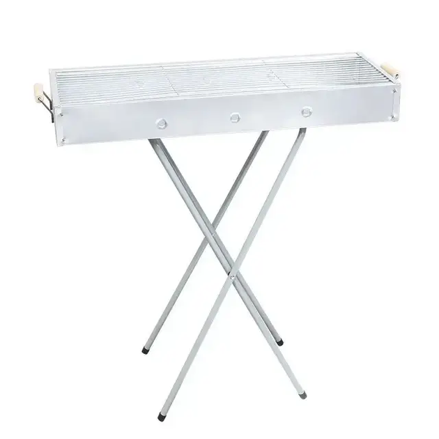 Переносний мангал BARBECUE TRAY 770T MD-008 809 (80*30*78см) - изображение 6