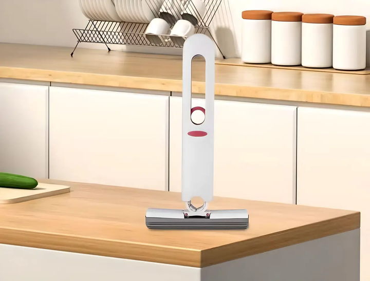 Портативная мини - швабра MINI MOP с автоотжимом, легкая, для уборки дома, авто - Фото 5 Портативная мини - швабра MINI MOP с автоотжимом, легкая, для уборки дома, авто - изображение 5