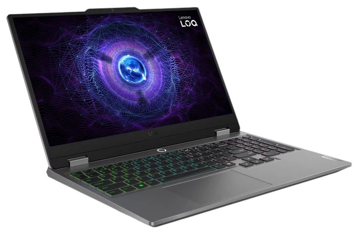 Laptop Lenovo LOQ-15IRX 83DV01E0RM (83DV01E0RM) Luna Grey - obraz 2