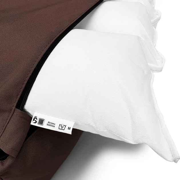 Уличная лежанка для средних собак BOSYAK Outdoor Waterproof 75х65 Коричневая (6-12 кг) - изображение 9