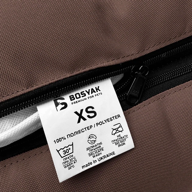 Уличная лежанка для маленьких собак BOSYAK Outdoor Waterproof 50x45 Коричневая (4-6 кг) - изображение 9