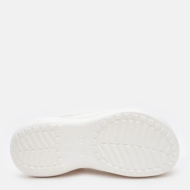 Жіночі крокси на платформі Crocs Classic Bae Clog Білі 206302-100 W8/38-39/24.6см - Фото 6 Жіночі крокси на платформі Crocs Classic Bae Clog Білі 206302-100 W8/38-39/24.6см - зображення 6