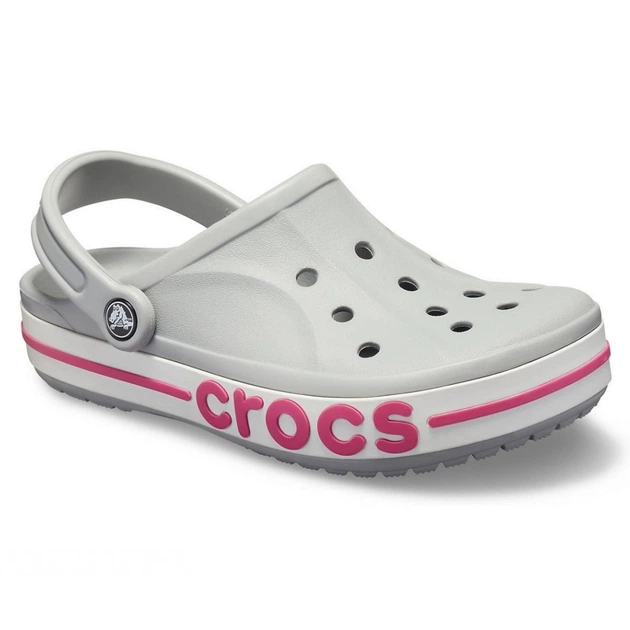 Жіночі крокси Crocs Bayaband Clog Світло-Сірі 205089 (M8/W10), 41-42, 26см - зображення 3