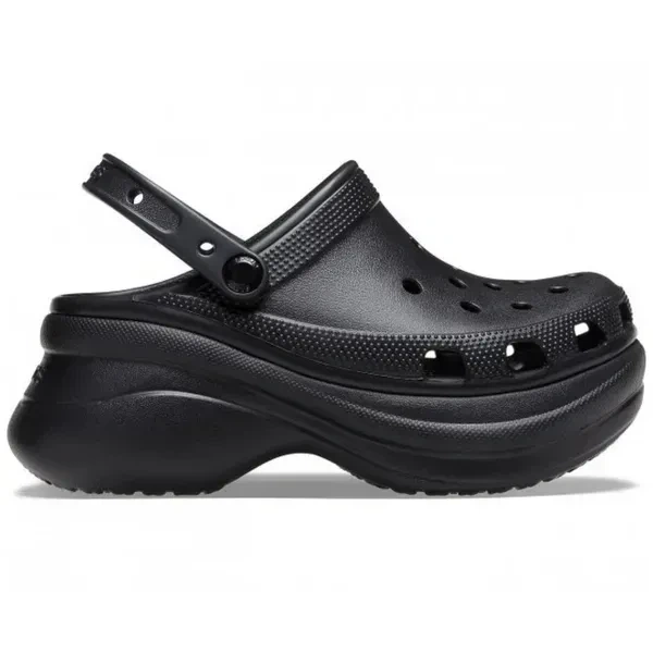 Жіночі крокси на платформі Crocs Classic Bae Clog Чорні 206302-100 W8/38-39/24.6см - Фото 1 Жіночі крокси на платформі Crocs Classic Bae Clog Чорні 206302-100 W8/38-39/24.6см - зображення 1