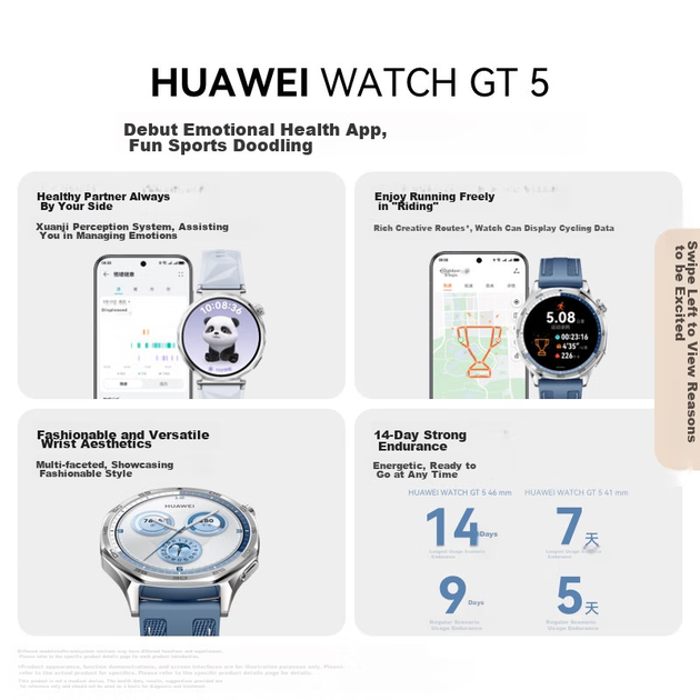 Смарт-часы Huawei Watch GT 5 46mm Blue - изображение 8