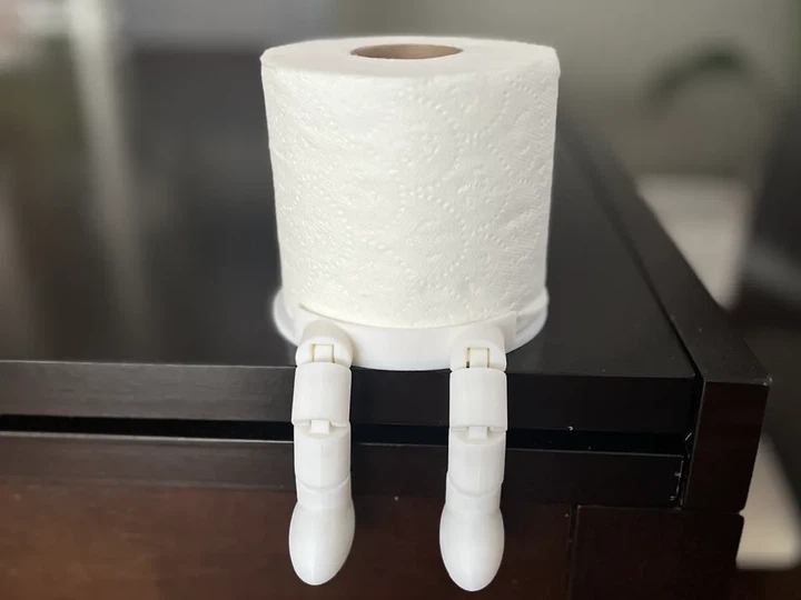 Тримач для туалетного паперу у вигляді чоловічка, що сидить. Aivory - изображение 2