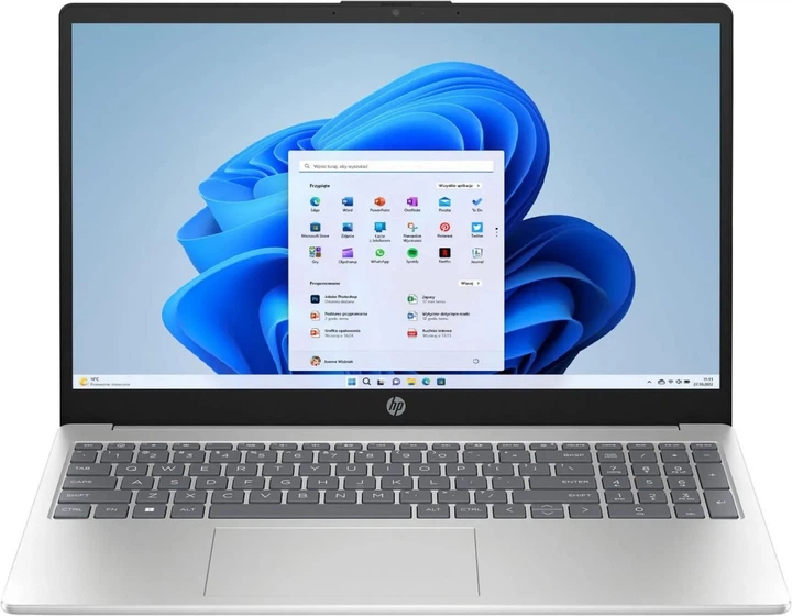 Laptop HP 15-fd0217nw (C1LS9EA) Natural Silver - Zdjęcie 1 Laptop HP 15-fd0217nw (C1LS9EA) Natural Silver - obraz 1