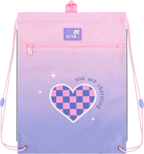 Сумка для взуття Kite Charming 46х33 см Рожева (K26-601M-9) - зображення 4