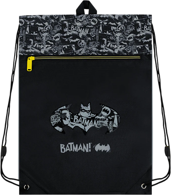 Сумка для взуття Kite DC Batman 46х33 см Чорна (DC26-601M-1) - зображення 4